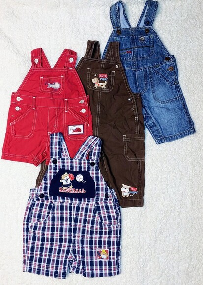 OshKosh B'gosh Other - Boy's 3-6mo Overalls Set